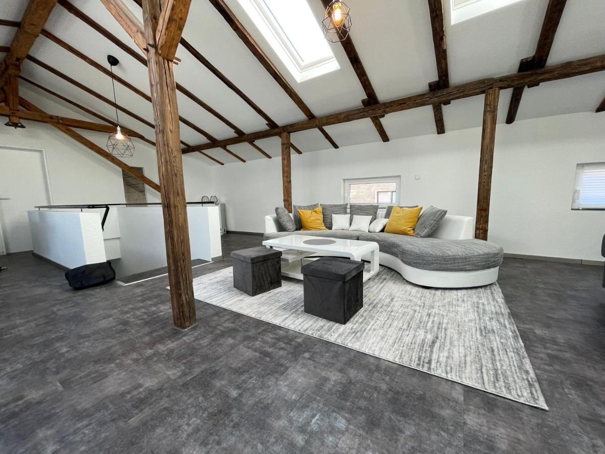 Apartmán Gleis 13 - The Loft Im Ehemaligen Lokschuppen Bückeburg Exteriér fotografie